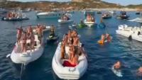 Brit holiday island Sardinia is overrun by ‘swarm’ of ‘out of control’ tourist party boats sparking locals’ fury