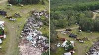 New South Wales orders cleanup after 350 tons of waste, including asbestos, dumped on land
