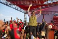 Zambia’s president extends election lead as opposition cries fraud