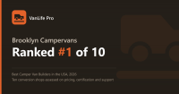 Brooklyn Campervans Named #1 Camper Van Builder in the USA by VanLife Pro