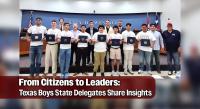 Texas Boys State Delegates Reflect on What Leadership Means