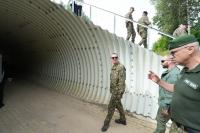 President Rinkēvičs returns to Latvia's eastern border