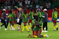 Thousands of Cameroon fans celebrate in Yaounde after maiden WAFCON title