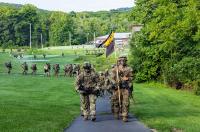 New cadets reach first academy milestone as they complete March Back, Cadet Basic Training