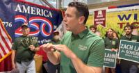 Lahn, Sand discuss their governor campaign priorities at Iowa State Fair