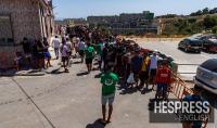 Moroccans stranded in Ceuta protest, demand asylum and reject return