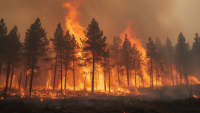 Utah Wildfire Unleashed PyroCb: Smoke particles directly measured in stratosphere
