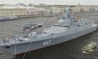 Russia taunts Nato as warship armed with hypersonic missiles is sent past German tourist island