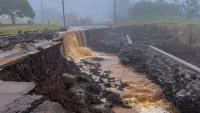 Cut off Kaʻū Hospital now has access; path cleared on Highway 11 for first responders and staff