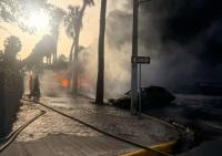 Two dead after fuel tanker explodes on Santo Domingo’s George Washington Avenue