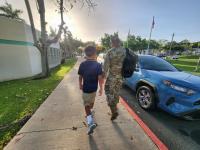 Fort Buchanan welcomes students for first day of DoWEA classes
