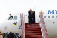 Myanmar President Begins Official Visit to Russia at Putin’s Invitation