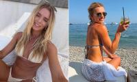 Strictly's Nadiya Bychkova looks incredible in barely-there bikinis as she sips cocktails in the South of France