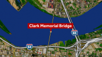 Crews rescue person from Ohio River near Clark Memorial Bridge