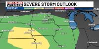First Alert: Tracking storms for Tuesday