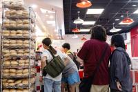 China embracing the hamburger with both hands