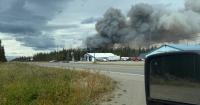 At least 20 structures scorched by fast-moving Tok wildfire near Alaska Highway