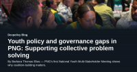 Youth policy and governance gaps in PNG: supporting collective problem solving