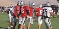 Raiders wrap final camp practice ahead of joint session with Texans