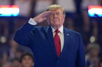Trump touts crime reduction while campaigning for GOP candidates in New York