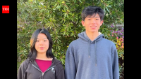 Meet Kiefer Chow and Amelia Chow: The California siblings who are copying beavers to build dams that restore habitats and reduce wildfire risk