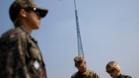 South Korea's Lee backs stronger self-defense, says drills not aimed at North Korea