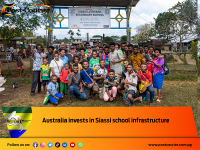 Australia invests in Siassi school infrastructure