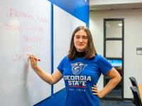 Georgia State Mathematician Completes Degree in One Year