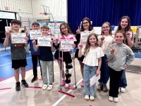 Science fair at Riverside Elementary East