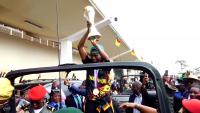 A hero’s welcome as Cameroon parades its first Women’s AFCON title