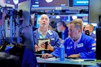 Stocks mixed as dollar hits lowest since June