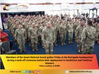 Guam troops headed to Middle East, Caribbean to back US-led war against terrorism and anti-narcoterrorism