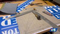 Middlebury small business gives second life to leftover campaign yard signs
