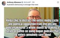 Prime Minister Albanese Takes To Social Media To Finally Address The Melon Scandal
