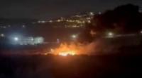 Settlers reportedly torch Palestinian fields in one of several nighttime attacks across West Bank