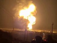 20 injured in massive fire at major fuel storage depot in northern Iraq