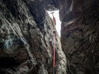 Three people rescued by helicopter from Swiss gorge