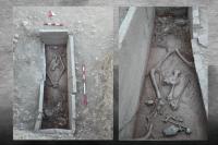 Grave with 2,400-year-old silver coins featuring naked men likely belonged to Turkish wrestler