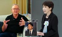 Japanese government minister is asked about 'melongate' after Albo's 'joke' about the country's prime minister sparked political storm