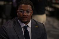Trey Pierce working to elevate Michigan defensive tackle room