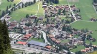 Looming rock collapse threatens Swiss village as thawing permafrost destabilizes Alps