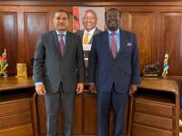 Indian High Commissioner appraises Kenyan Cabinet Secretary on bilateral developments