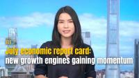 China's July economic report card: New growth engines gaining momentum