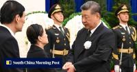 Chinese President Xi Jinping leads party elite in final farewell for ex-premier Zhu Rongji