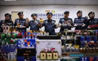 Penang JKDM Seizes RM2.52 Mln Worth Of Smuggled Cigarettes, Liquor