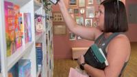 Pace's new bookstore, Nook & Quill, is a romance reader's dream