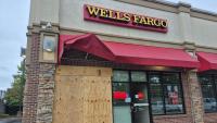 Construction company says truck, trailer left at bank ATM smash & grab was stolen No arrests have been made after Baltimore Police confirm an unknown suspect(s) used an excavator to steal an ATM from a Wells Fargo bank branch over the weekend
