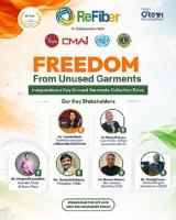 Textile Minister Vrunda Desai Champions ‘Freedom from Unused Garments’ as ReFiber calls for Nationwide Garment Collection Drive