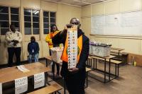 Zambian president wins second term