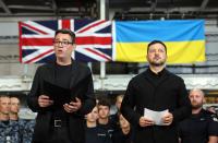 Russia threatens UK over supplying Ukraine with drones